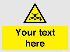 Custom Warning strong currents